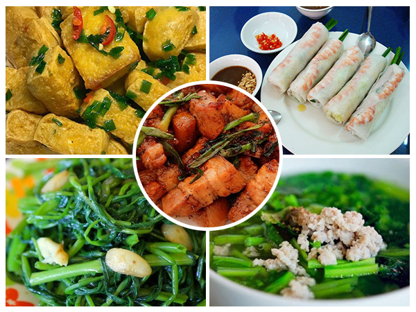 Thực đơn ăn uống Set 3